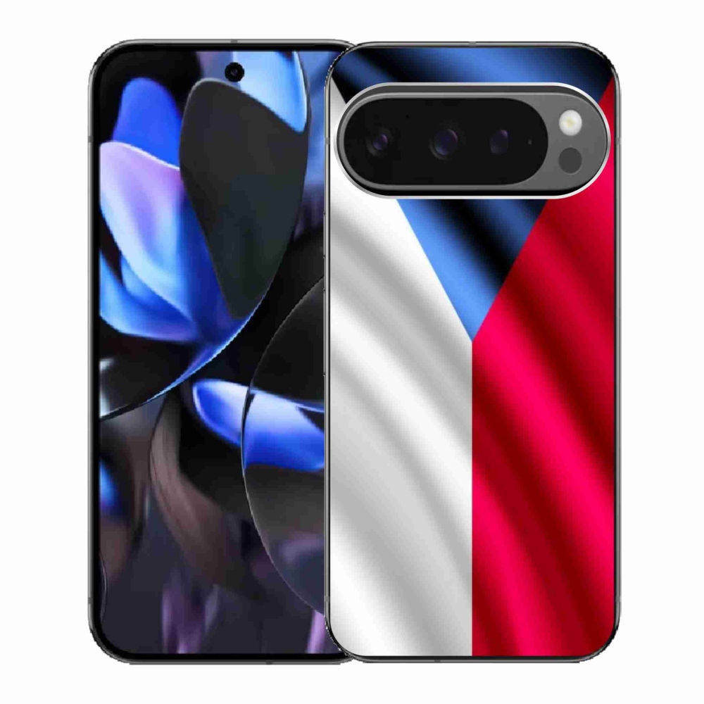 Gél védőhuzat mmCase a Google Pixel 9 Pro számára - cseh zászló