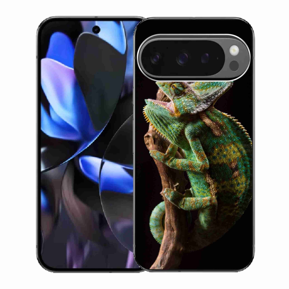 Zselés borítás mmCase a Google Pixel 9 Pro számára - kaméleon