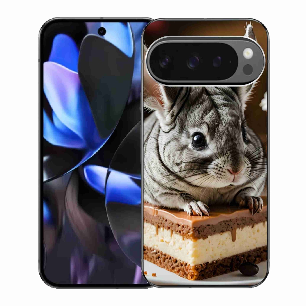Gél borítás mmCase a Google Pixel 9 Pro számára - csincsilla