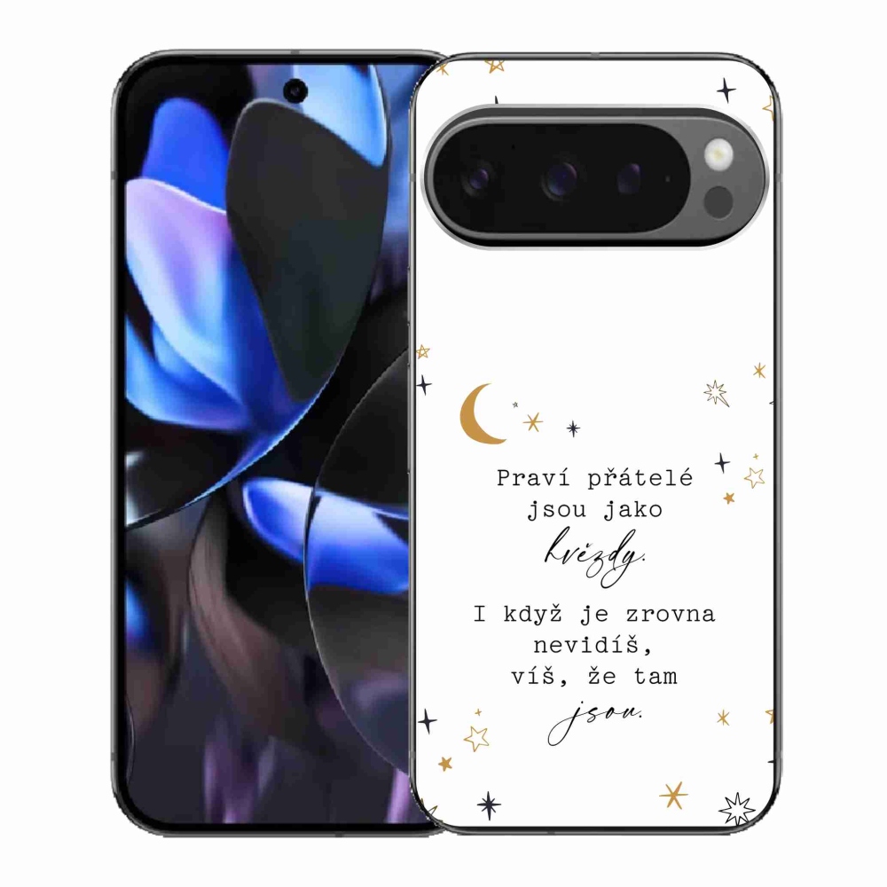 Gél borítás mmCase a Google Pixel 9 Pro számára - Idézet 6 fehér háttér