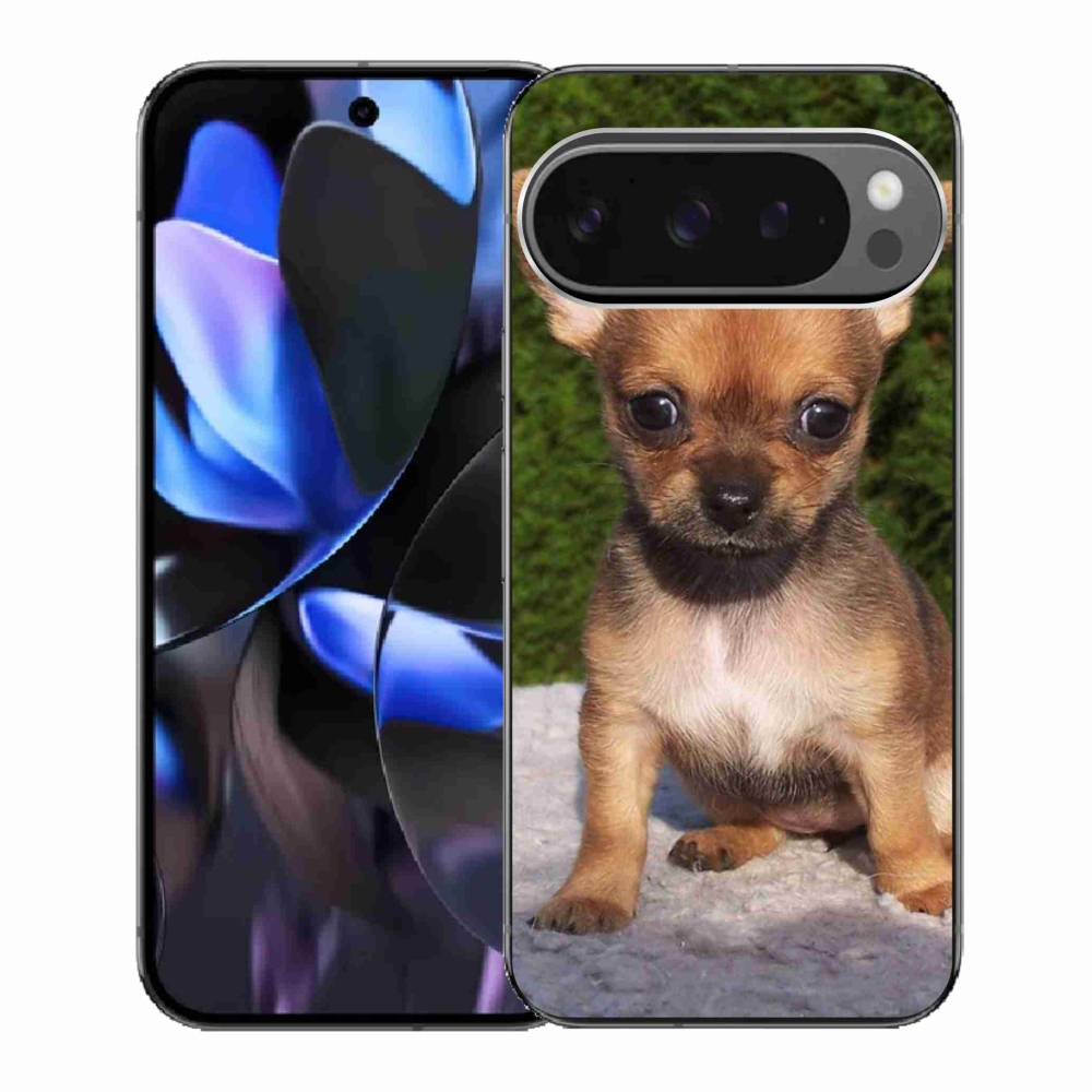 Gél borítás mmCase a Google Pixel 9 Pro számára - chihuahua 3