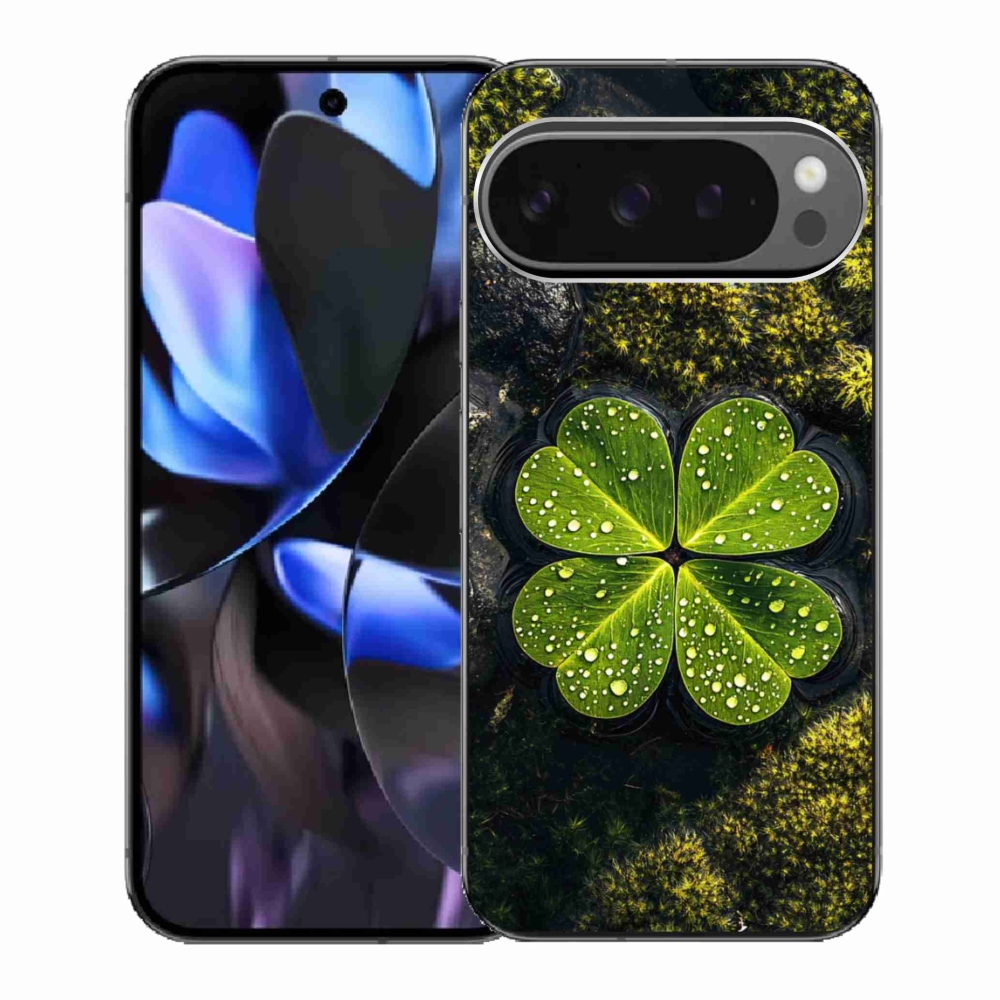 Gél borítás mmCase a Google Pixel 9 Pro számára - négylevelű lóhere