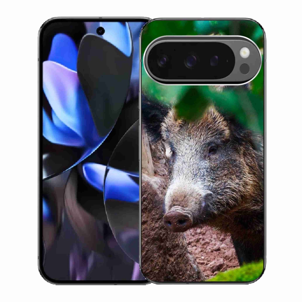 Gél borítás mmCase a Google Pixel 9 Pro számára - vaddisznó
