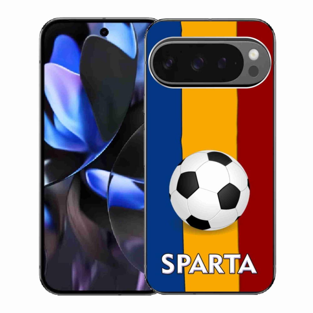 Gél borítás mmCase a Google Pixel 9 Pro számára - Futball 1