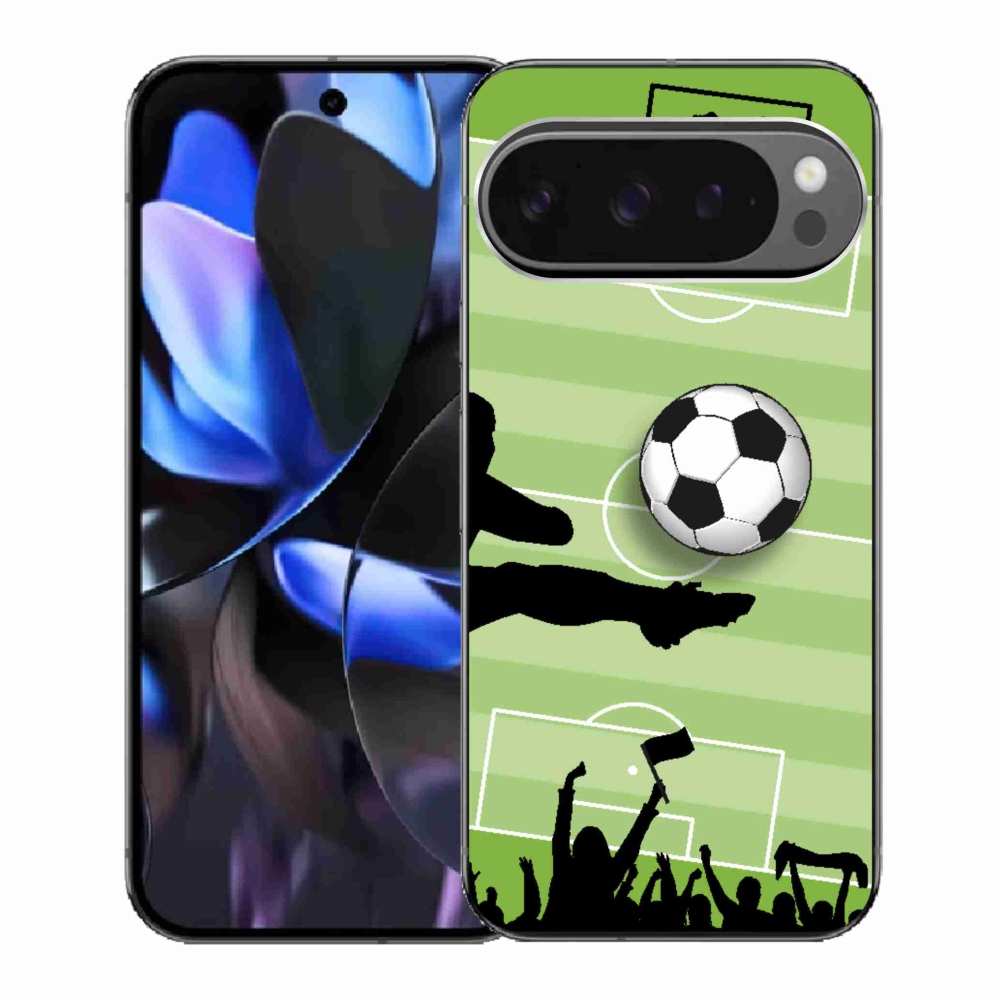 Gél borítás mmCase a Google Pixel 9 Pro számára - Labdarúgás 3