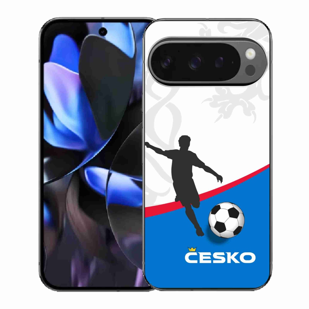 Gél borítás mmCase a Google Pixel 9 Pro számára - Labdarúgás Csehország 1