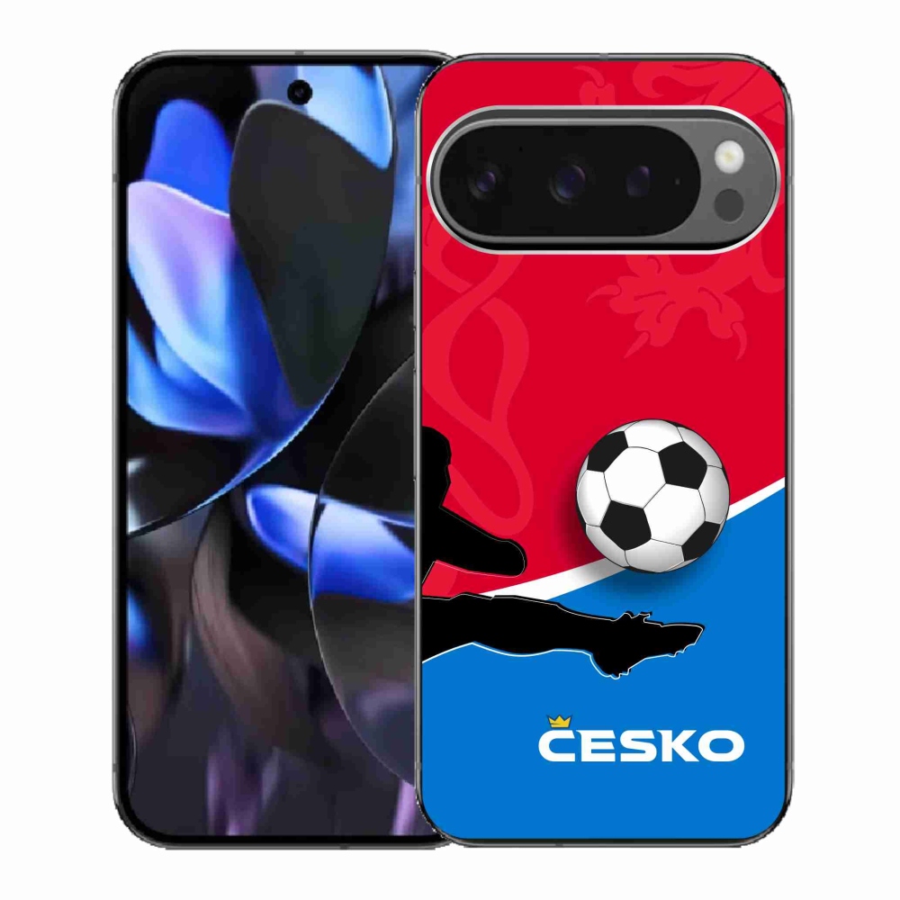 Gél borítás mmCase a Google Pixel 9 Pro számára - Labdarúgás Csehország 2