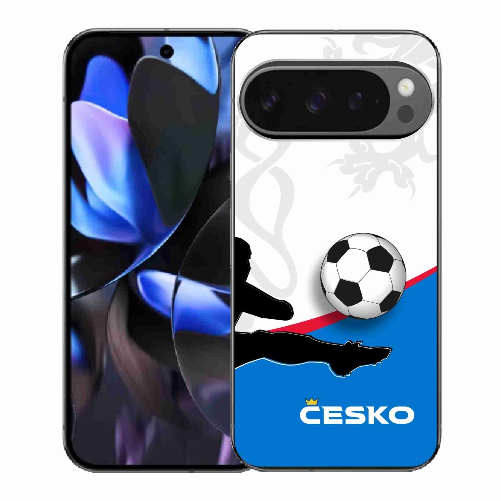 Gél borítás mmCase a Google Pixel 9 Pro számára - Labdarúgás Csehország 3