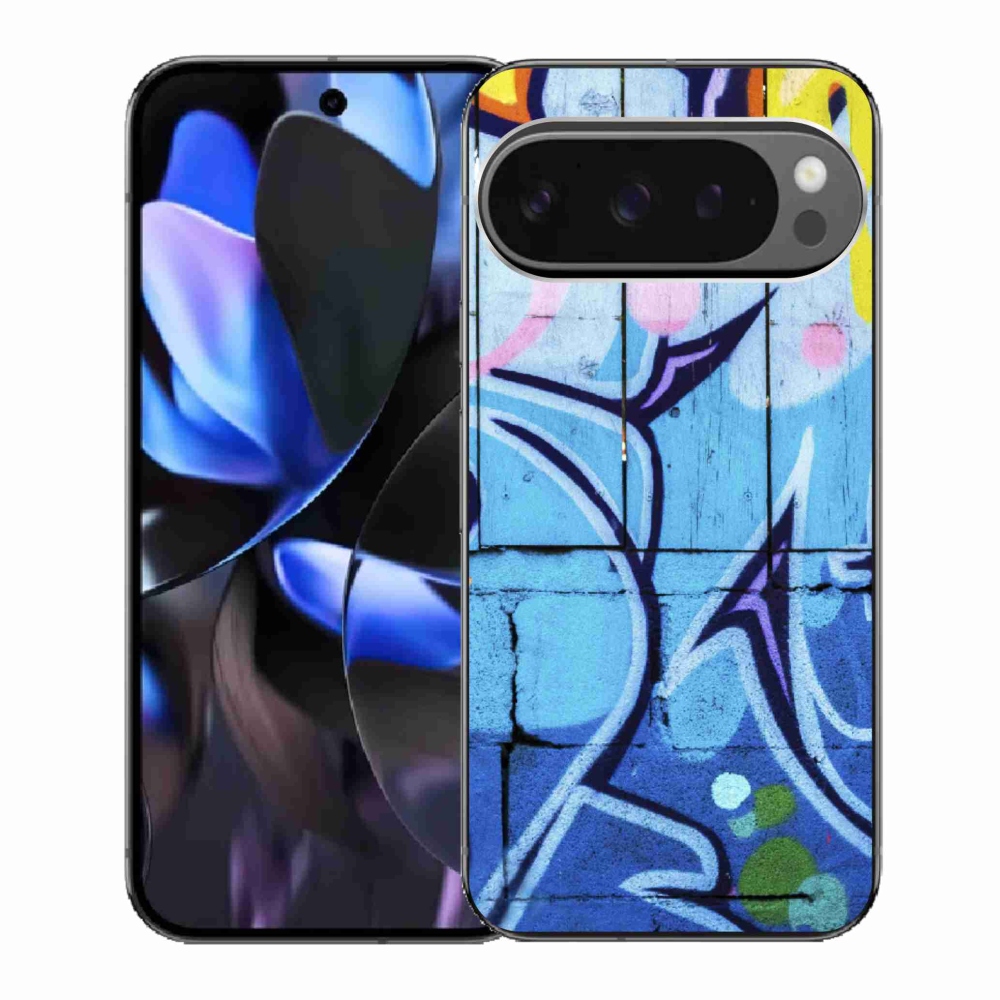 Zselés borítás mmCase a Google Pixel 9 Pro számára - graffiti