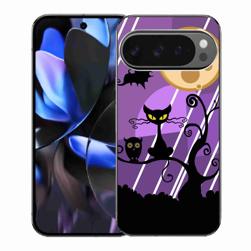 Zselés borítás mmCase a Google Pixel 9 Pro számára - Halloween