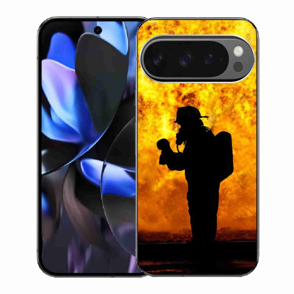 Gél borítás mmCase a Google Pixel 9 Pro számára - tűzoltó