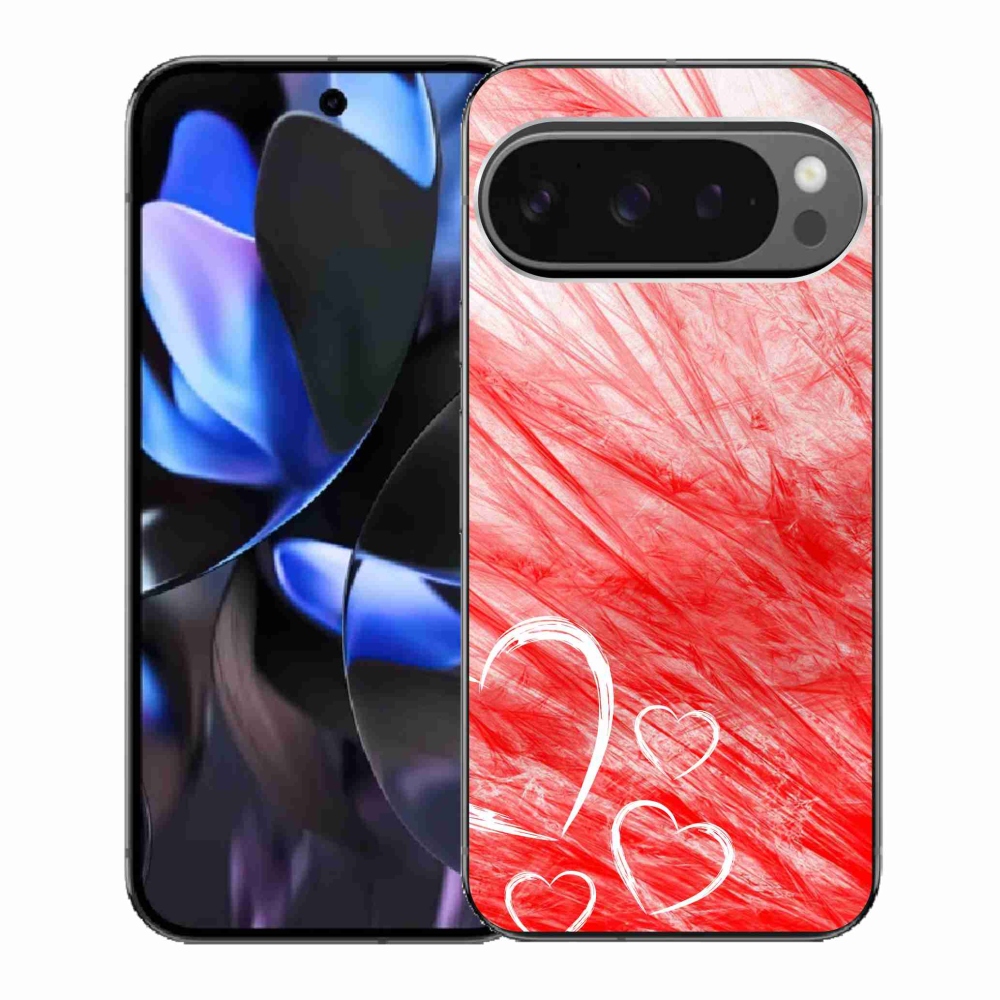 Gél borítás mmCase a Google Pixel 9 Pro számára - szív