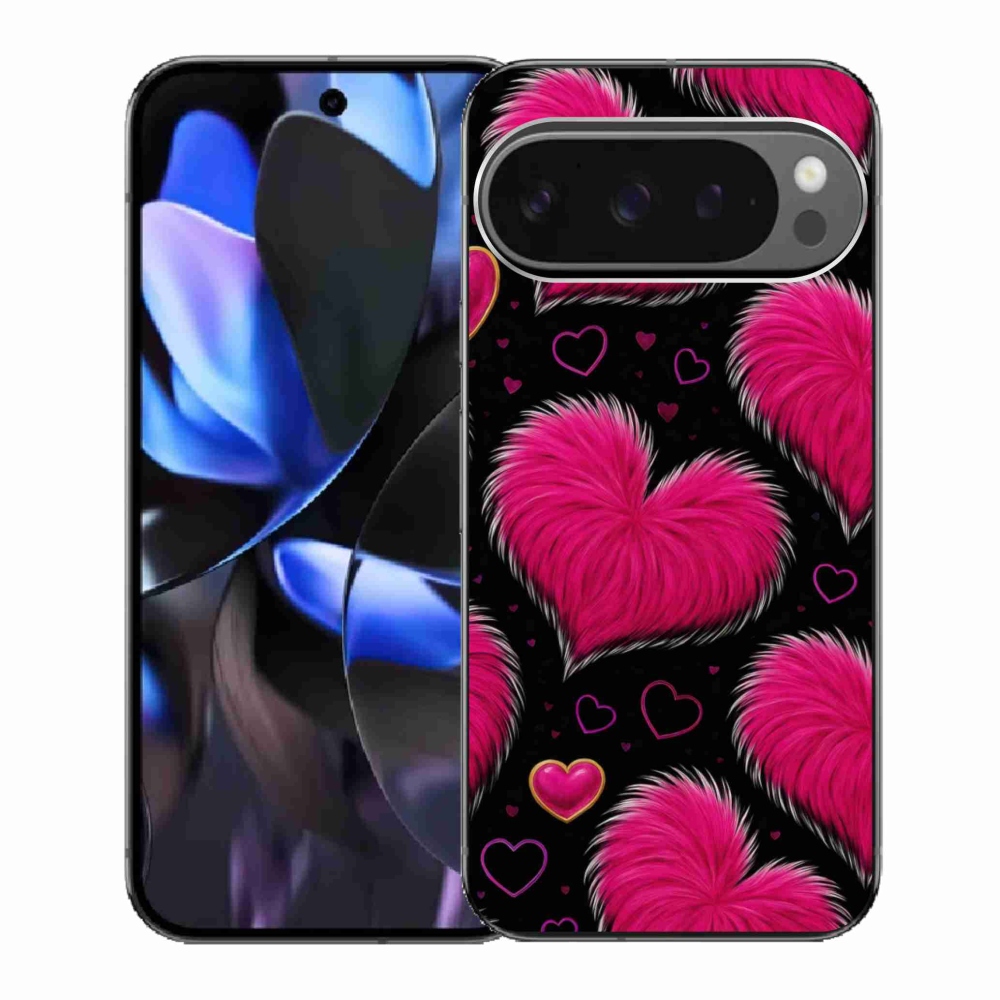 Gél borítás mmCase a Google Pixel 9 Pro számára - puha szív