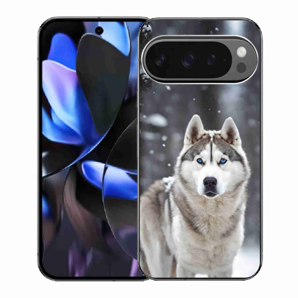 Zselés borítás mmCase a Google Pixel 9 Pro számára - husky 2
