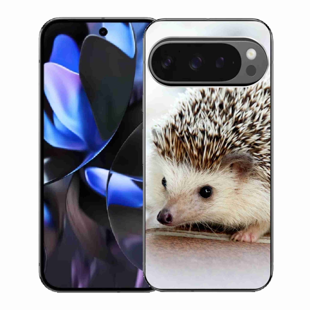 Zselés borítás mmCase a Google Pixel 9 Pro számára - süni