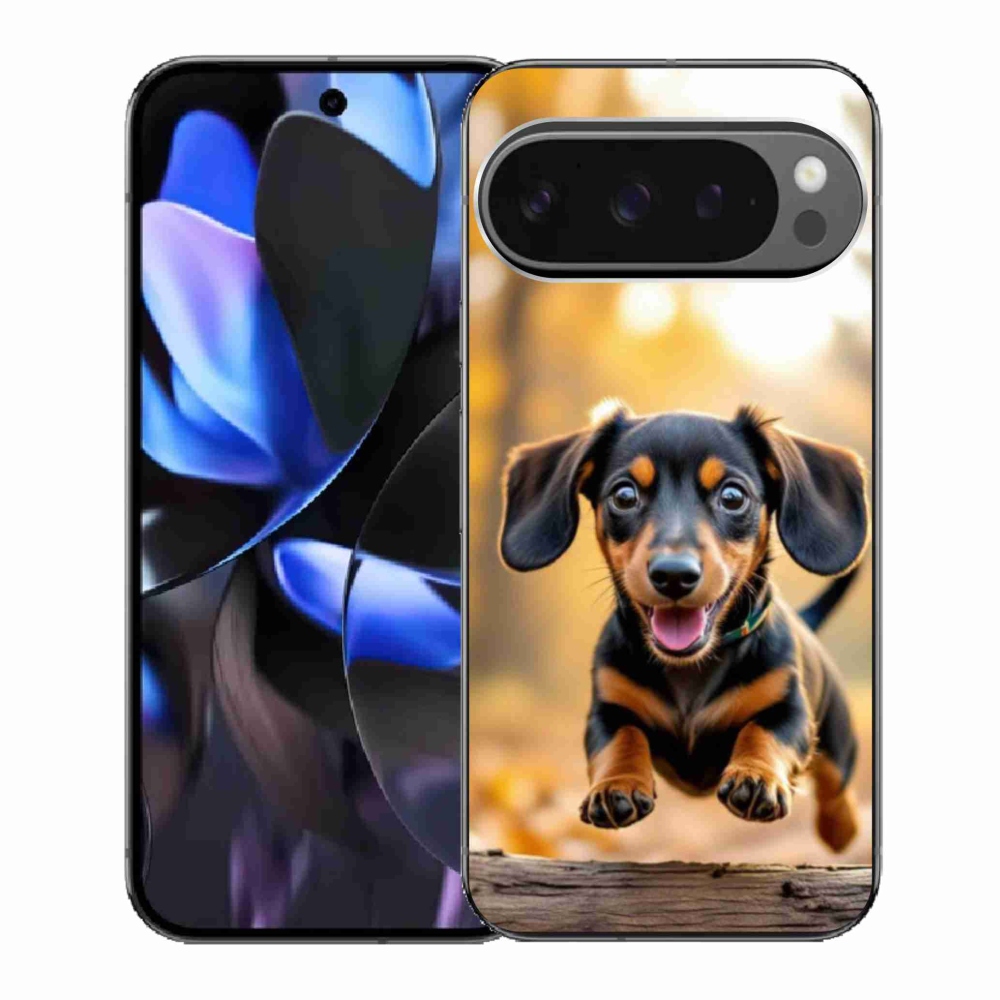 Gél borítás mmCase a Google Pixel 9 Pro számára - tacskó 2