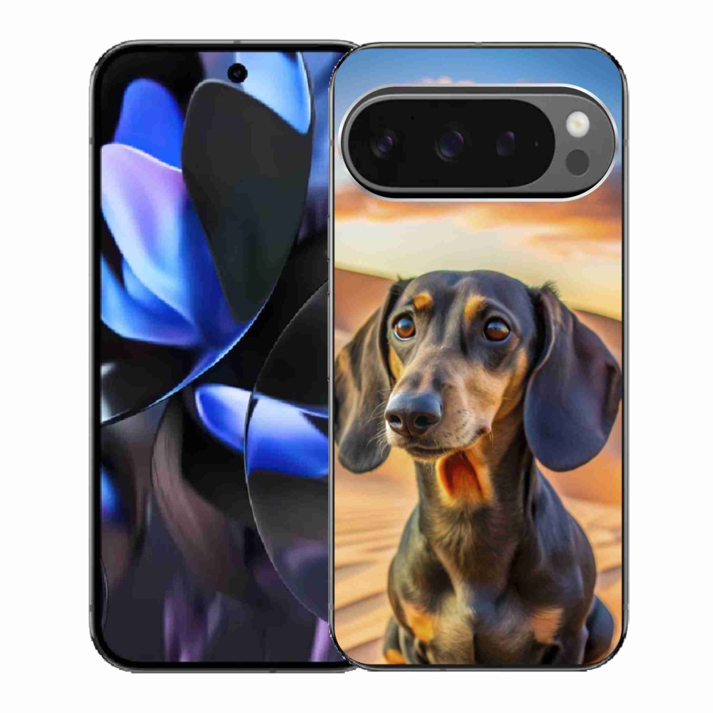 Zselés borítás mmCase a Google Pixel 9 Pro-hoz - tacskó 3
