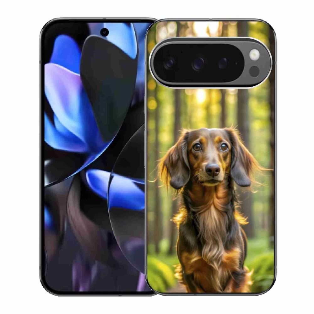 Gél borítás mmCase a Google Pixel 9 Pro számára - tacskó 4