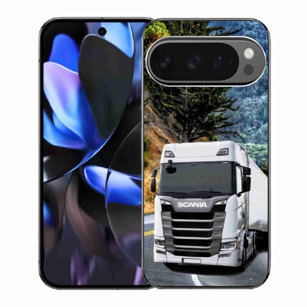 Gél borítás mmCase a Google Pixel 9 Pro számára - teherautó 1