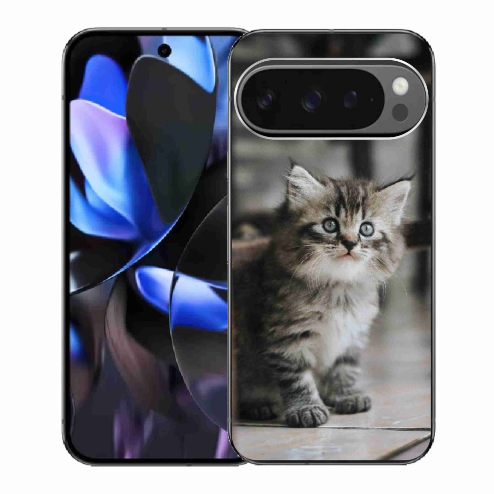 Gél borítás mmCase a Google Pixel 9 Pro számára - cica