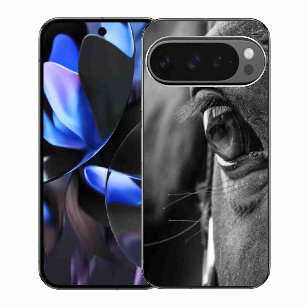 Gél borítás mmCase a Google Pixel 9 Pro számára - ló nézet