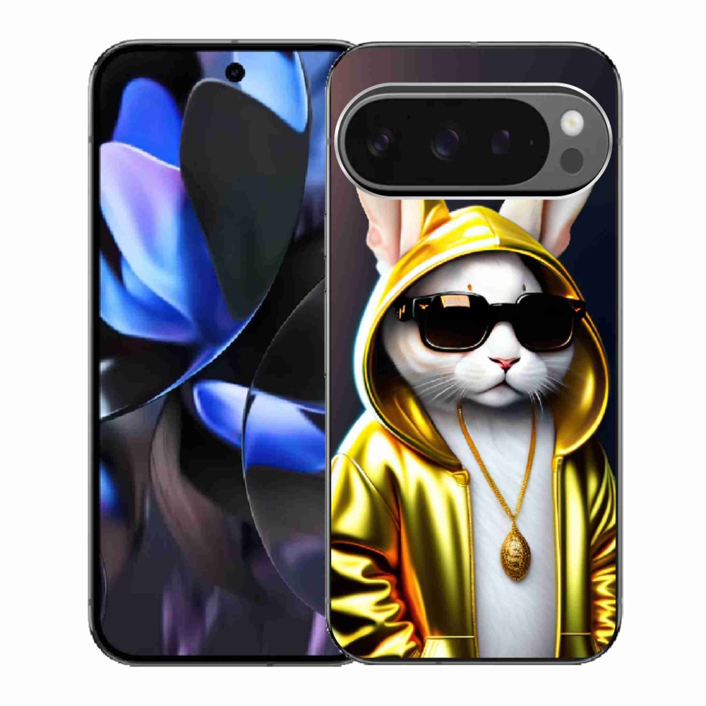 Zselés borítás mmCase a Google Pixel 9 Pro számára - cat boss