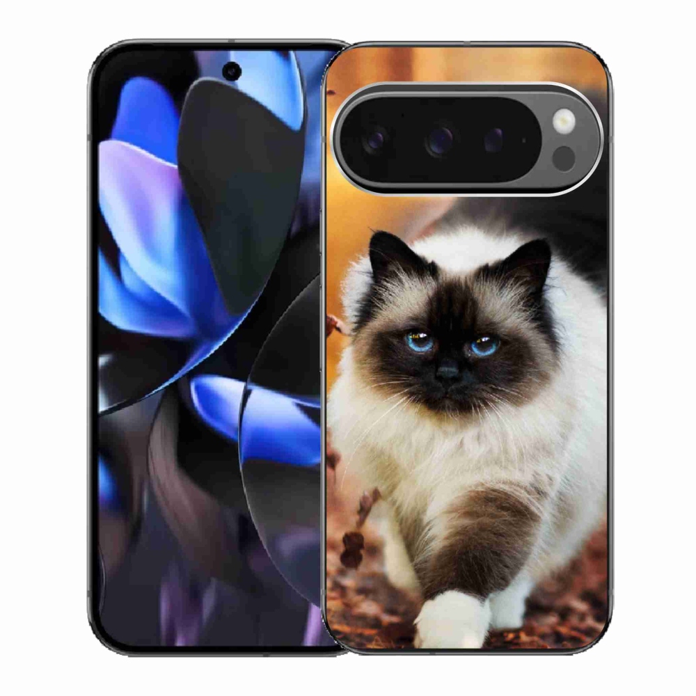 Zselés borítás mmCase a Google Pixel 9 Pro számára - macska