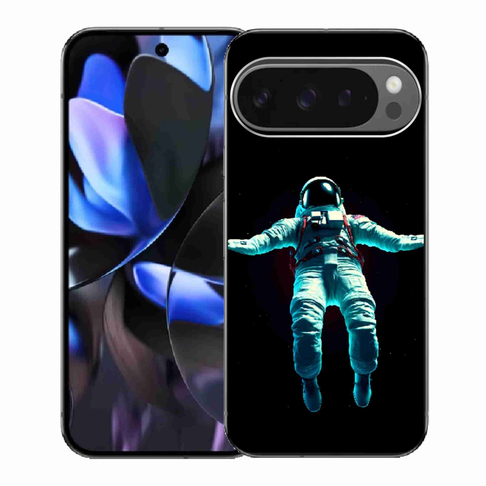 Zselés borítás mmCase a Google Pixel 9 Pro számára - űrhajós