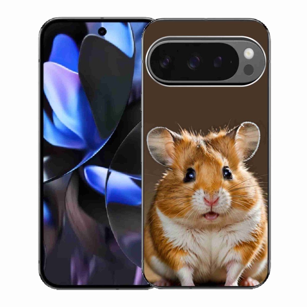 Zselés borítás mmCase a Google Pixel 9 Pro számára - hörcsög