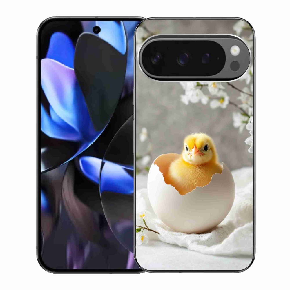 Gél borítás mmCase a Google Pixel 9 Pro számára - Csirke