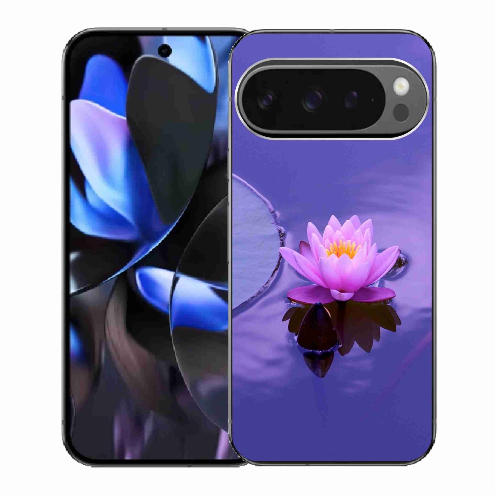 Gél borítás mmCase a Google Pixel 9 Pro számára - virág a vízen