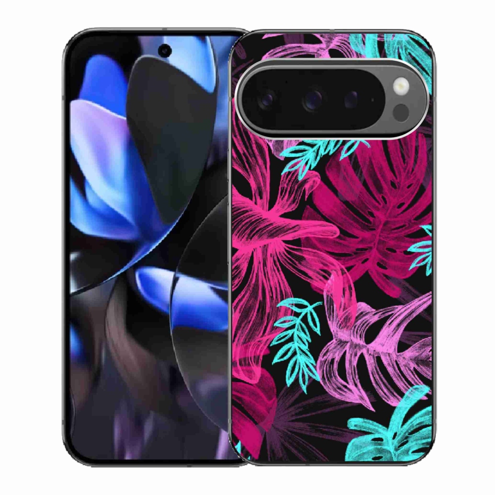 Gél borítás mmCase a Google Pixel 9 Pro számára - virágok 1
