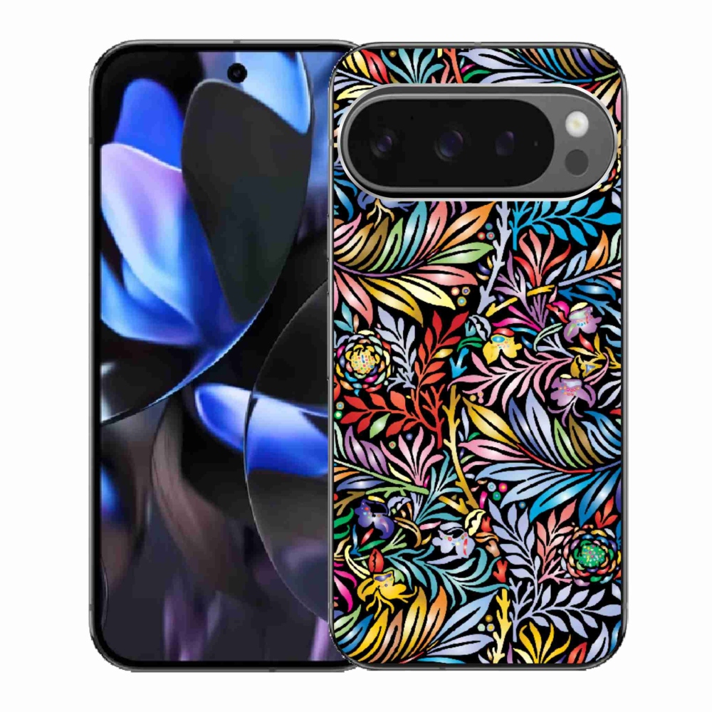 Gél borítás mmCase a Google Pixel 9 Pro számára - virágok 5