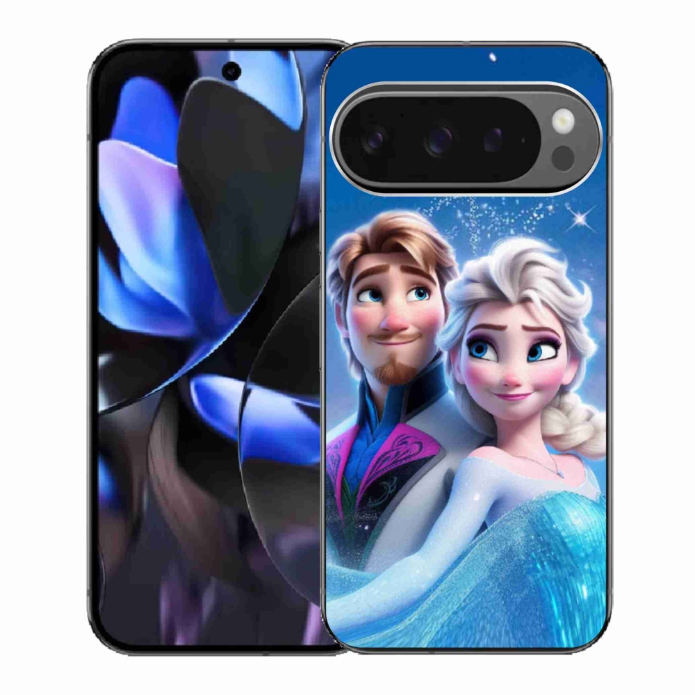Gél borítás mmCase a Google Pixel 9 Pro számára - Ice Kingdom 1