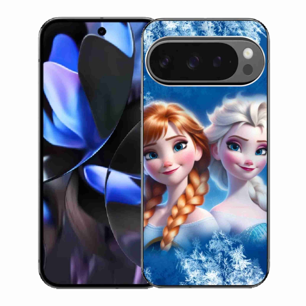 Gél borítás mmCase a Google Pixel 9 Pro számára - Ice Kingdom 2