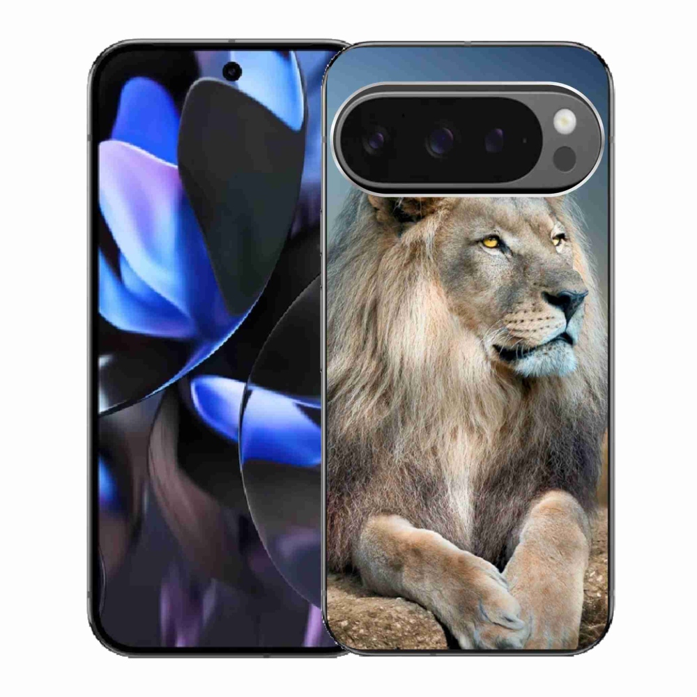 Zselés borítás mmCase a Google Pixel 9 Pro számára - Lion 1