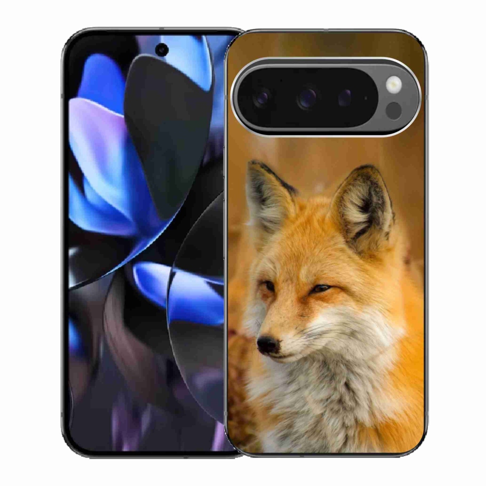 Gél védőburkolat mmCase a Google Pixel 9 Pro számára - róka