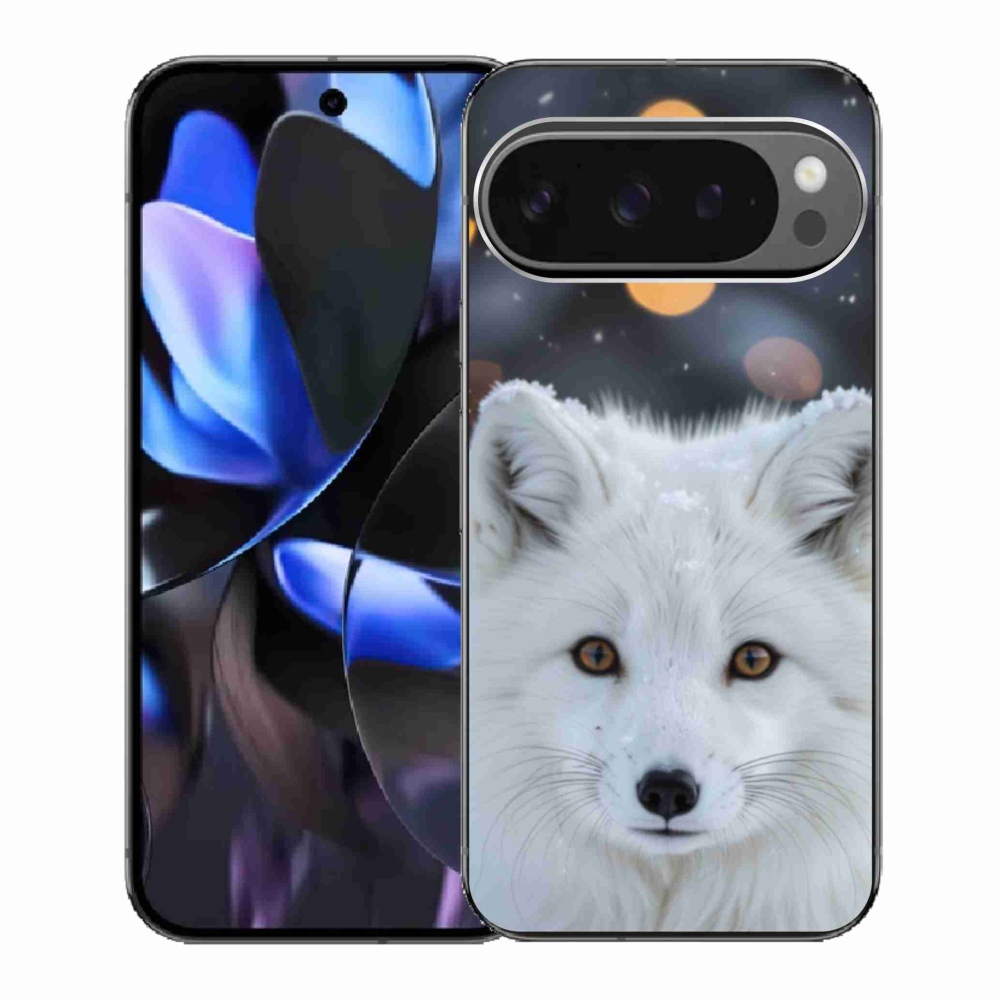 Gél borítás mmCase a Google Pixel 9 Pro számára - polár róka