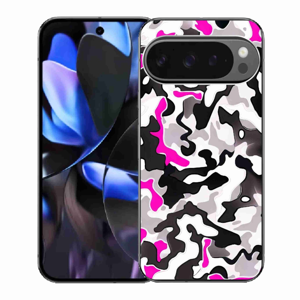 Zselés borítás mmCase a Google Pixel 9 Pro számára - terepszínű minta 5