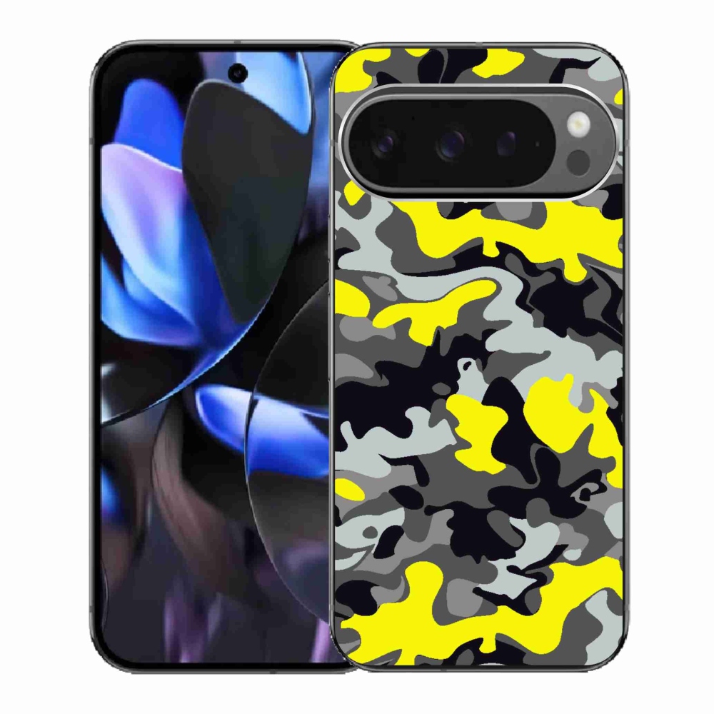 Zselés borítás mmCase a Google Pixel 9 Pro számára - terepszínű minta 6