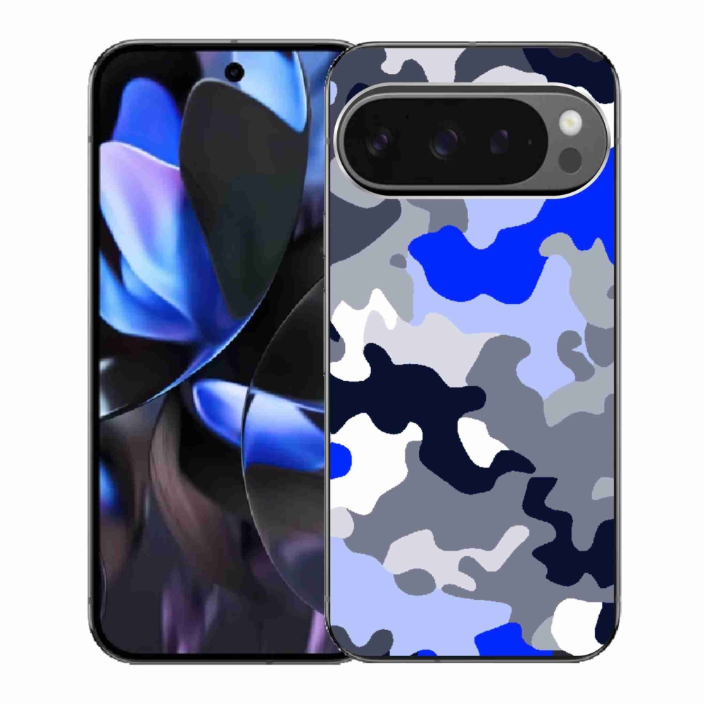 Zselés borítás mmCase a Google Pixel 9 Pro számára - terepszínű minta 8