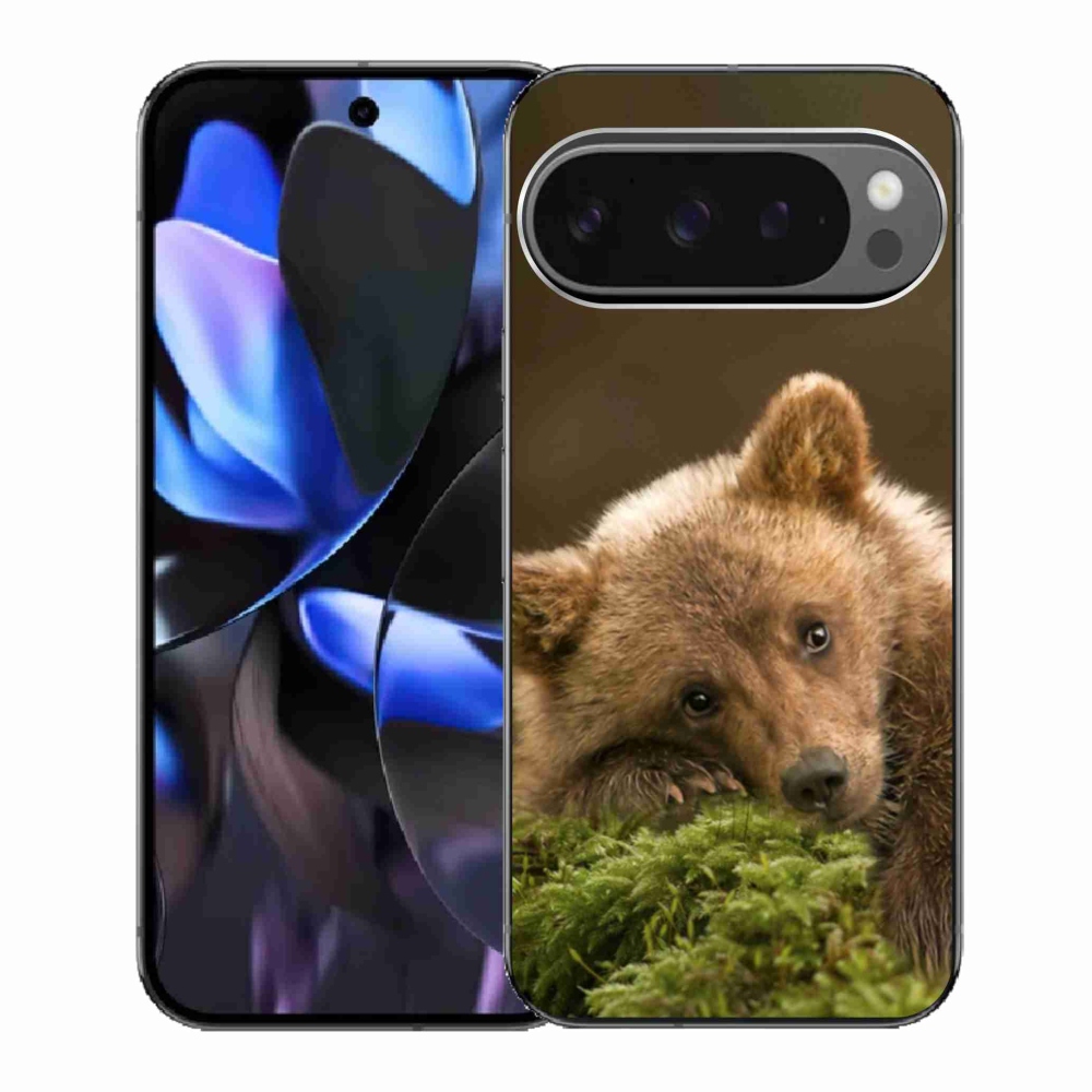 Gél védőburkolat mmCase a Google Pixel 9 Pro számára - medve