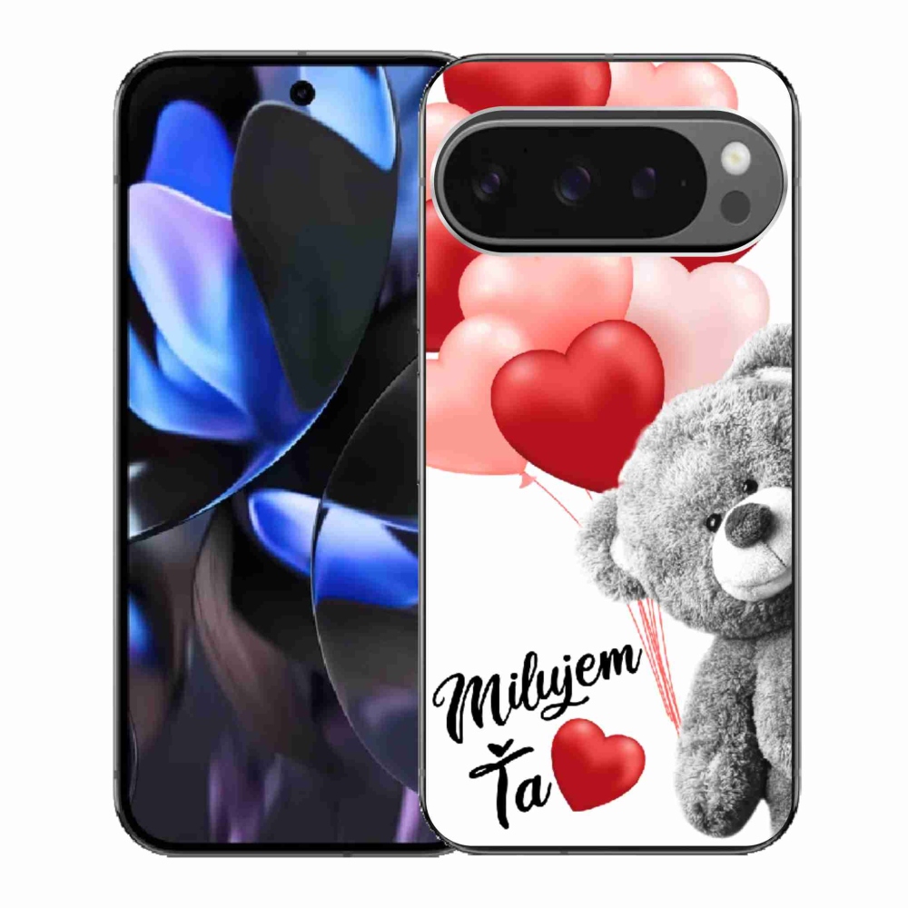 Gél borítás mmCase a Google Pixel 9 Pro számára - I love you en