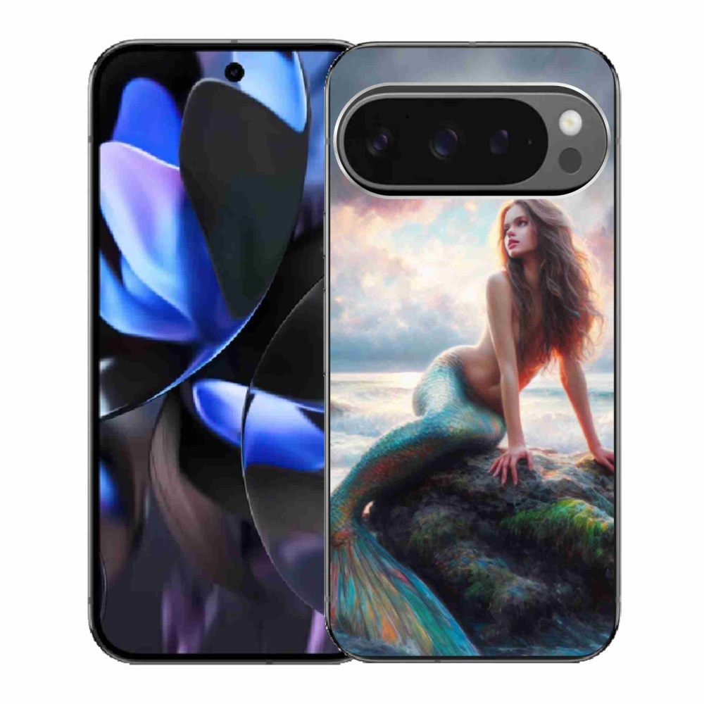 Zselés borítás mmCase a Google Pixel 9 Pro számára - sellő