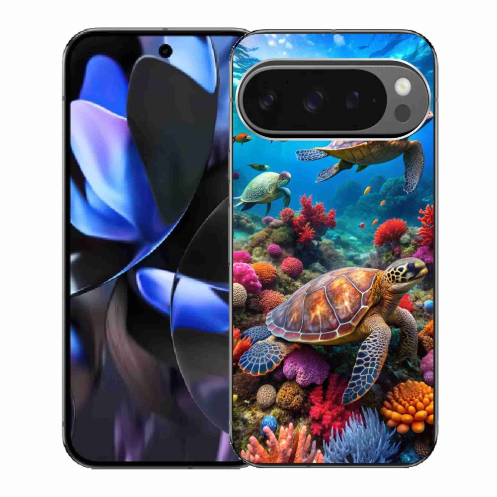 Gél borítás mmCase a Google Pixel 9 Pro készülékhez - Sea World 2