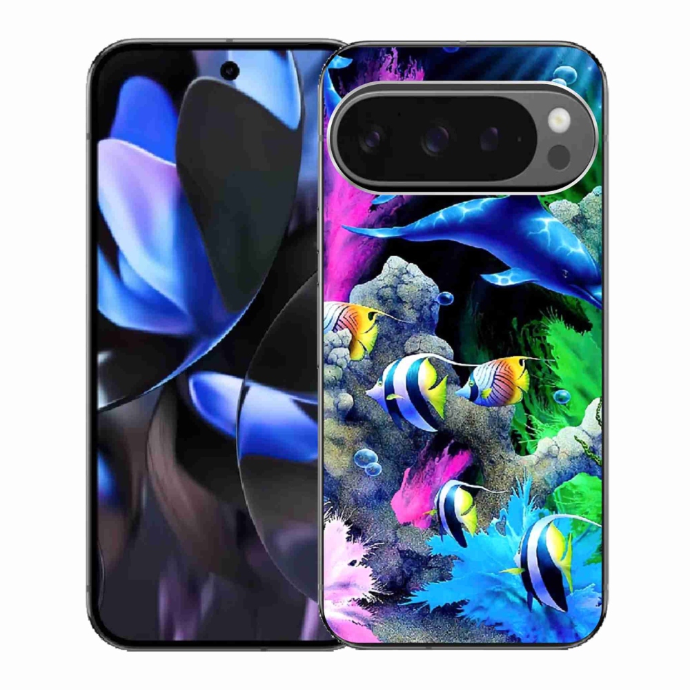 Zselés borítás mmCase a Google Pixel 9 Pro számára - Sea World