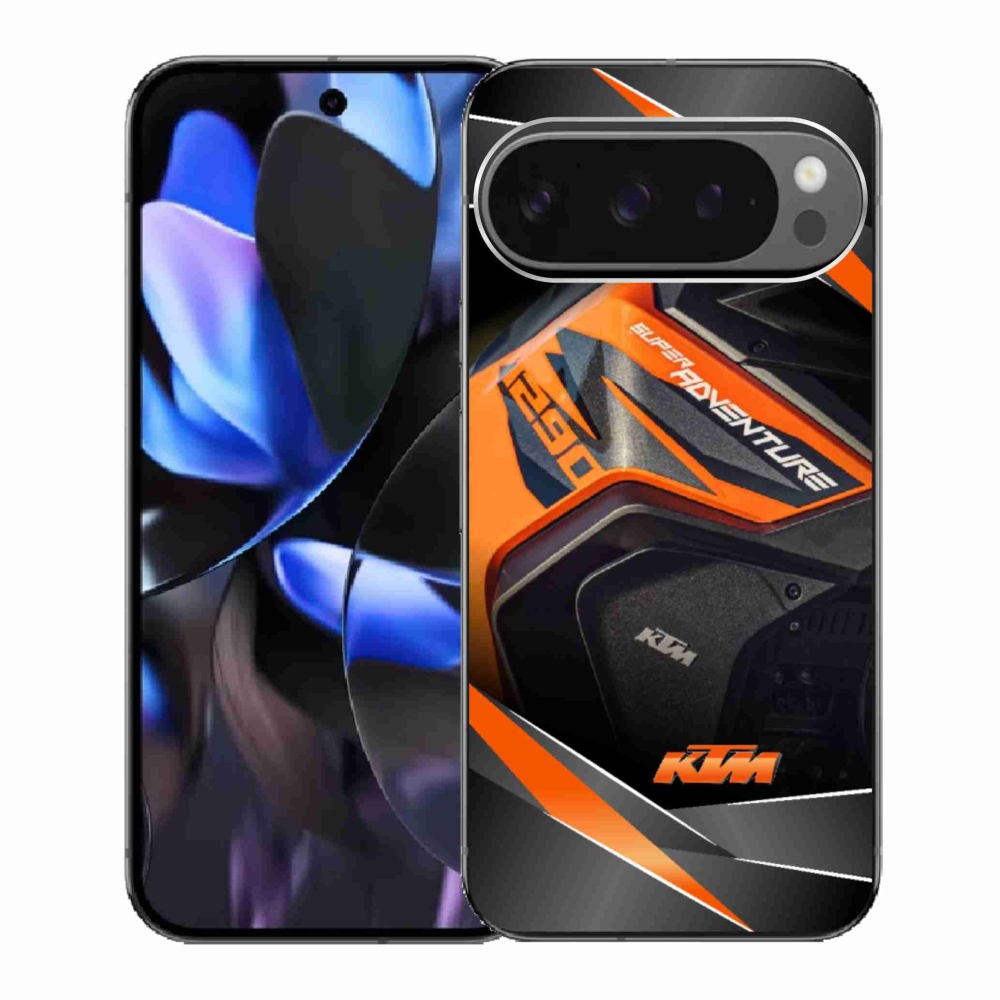 Gél borítás mmCase a Google Pixel 9 Pro számára - motoros ktm
