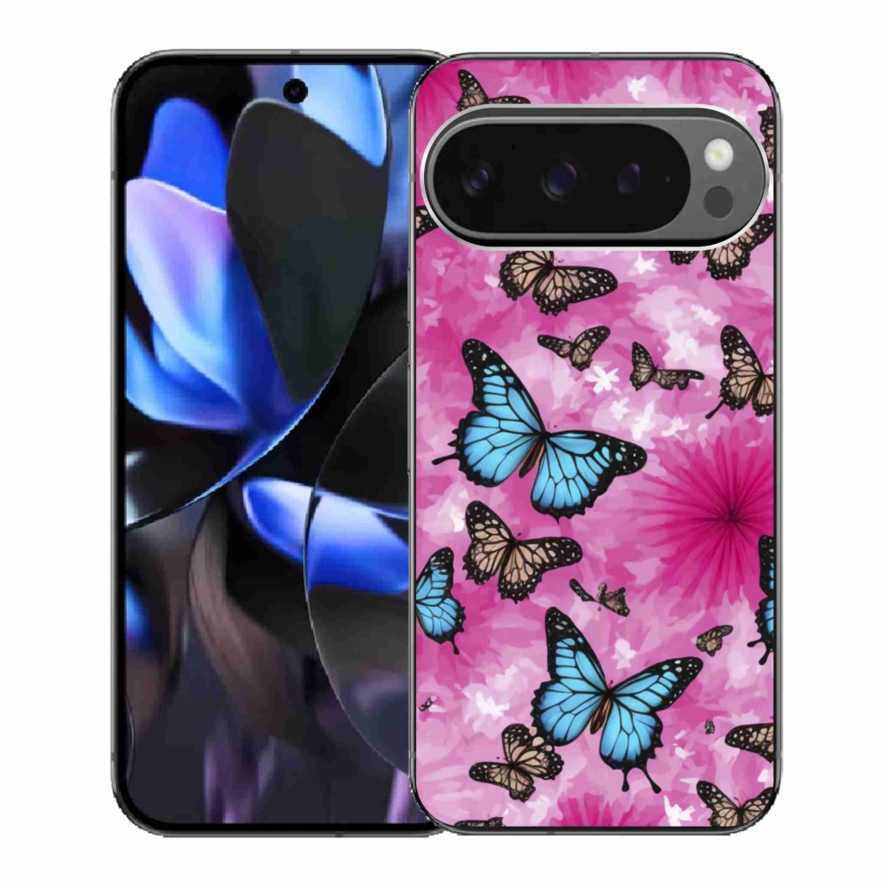 Gél borítás mmCase a Google Pixel 9 Pro számára - pillangókert