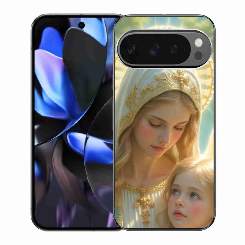 Gél borítás mmCase a Google Pixel 9 Pro számára - Vallásos motívum 2