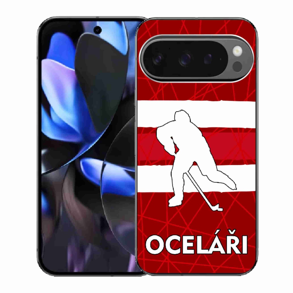 Zselés borítás mmCase a Google Pixel 9 Pro számára - Acélszínűek